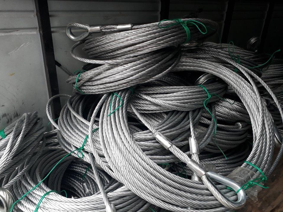 Cáp thép, Cáp thép xây dựng, Sling cáp thép, Sling cáp thép theo yêu cầu