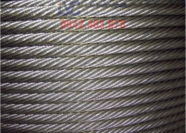 Cáp mạ kẽm 6x37+FC, Cáp mạ kẽm, Nguyên liệu chính làm nên loại cáp mã kẽm, Công ty TNHH Lê Hà ViNa, Lê Hà ViNa, sử dụng cáp mạ kẽm 6x37+FC, Cáp