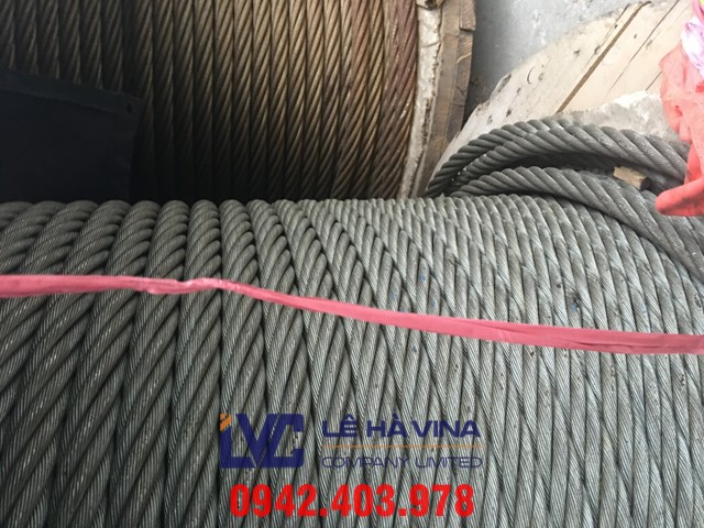 cáp cẩu, cáp cẩu hàng, cáp thép cẩu hàng, cáp thép, cáp thép xây dựng