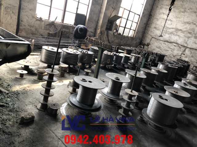 Cáp khoan cọc nhồi, cáp thép, cáp thép xây dựng, Cáp khoan cọc nhồi 4x39, cáp khoan