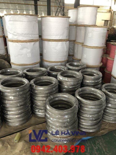 Cáp khoan cọc nhồi, cáp thép, cáp thép xây dựng, Cáp khoan cọc nhồi 4x39, cáp khoan