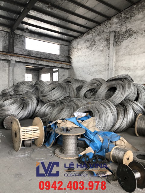 kinh doanh sắt thép, cáp thép, cáp thép xây dựng, sắp thép, cáp thép Lê Hà