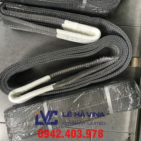 cáp vải cẩu hàng 4 tấn, cáp vải, cáp vải cẩu hàng, cáp vải 4 tấn, thông số kỹ thuật cáp vải cẩu hàng
