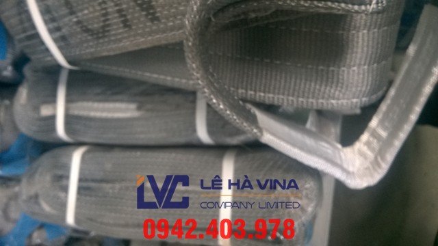 cáp vải cẩu hàng 4 tấn, cáp vải, cáp vải cẩu hàng, cáp vải 4 tấn, thông số kỹ thuật cáp vải cẩu hàng