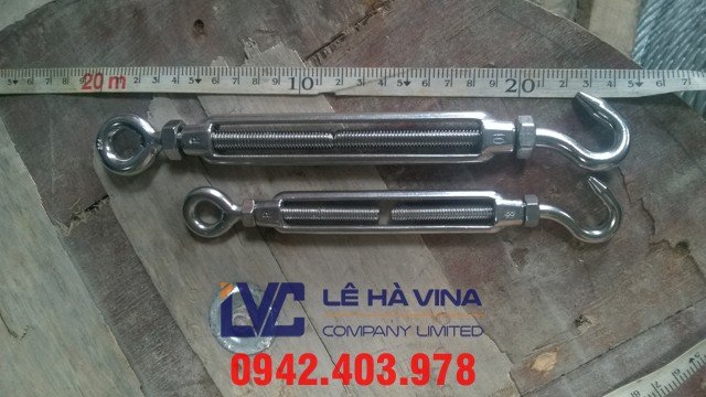 tăng đơ cáp inox, tăng đơ, tăng đơ cáp, thông số kỹ thuật tăng đơ cáp inox, thông số kỹ thuật tăng đơ