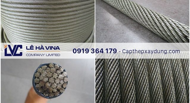 Cáp chống xoắn Hàn Quốc, cáp chống xoắn , Cáp chống xoắn Hàn Quốc 18×7, Cáp chống xoắn 18×7 Hàn Quốc , Cáp chống xoắn Hàn Quốc 19x7, Cáp chống xoắn Hàn Quốc 35×7+IWRC, Sợi cáp chống xoắn Hàn Quốc
