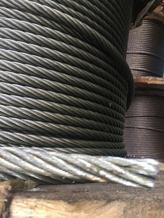 Cáp cẩu, Cáp chống xoắn, Cáp khoan cọc nhồi 4x39, Dây cáp khoan cọc nhồi, Cáp thép bọc nhựa