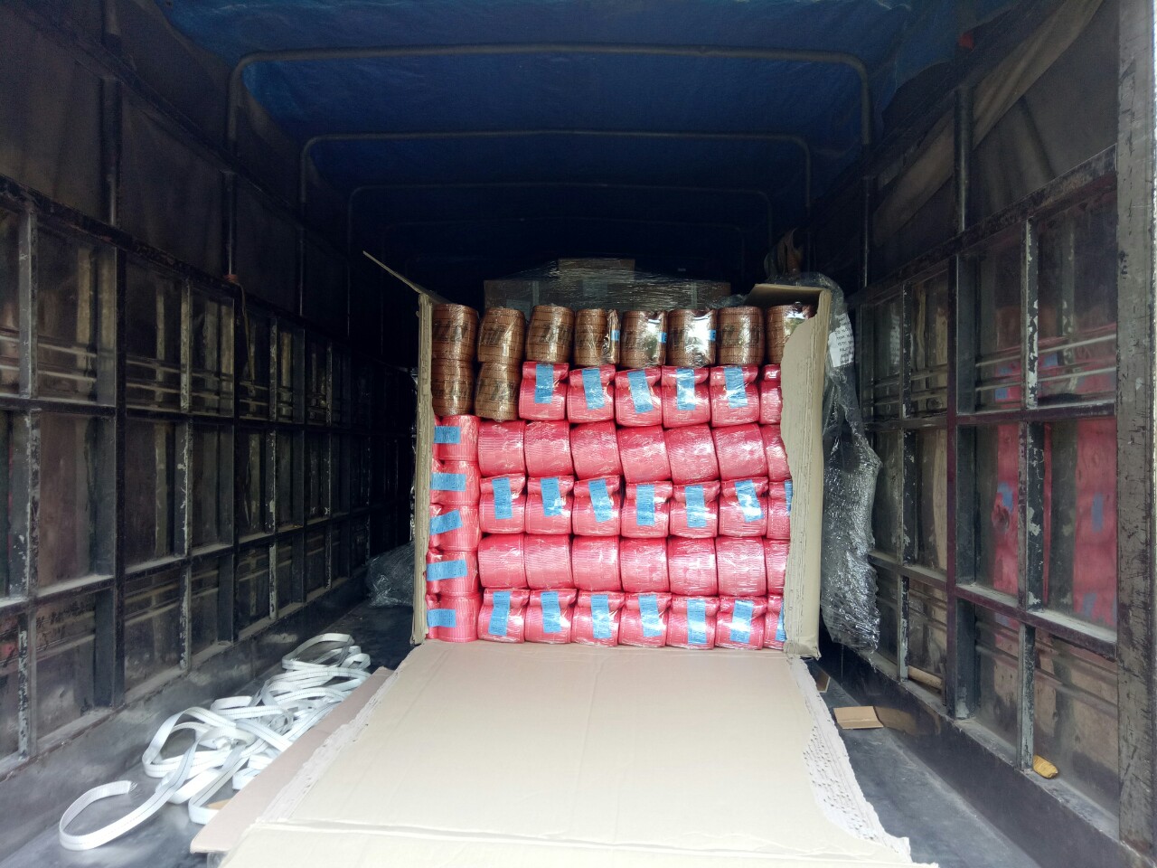 Cáp vải cẩu hàng bản dẹt Hàn Quốc 5 tấn, Cáp vải cẩu hàng bản dẹt Hàn Quốc, Cáp vải cẩu hàng bản dẹt, Cáp vải cẩu hàng, Cáp vải, Cấu tạo của cáp vải cẩu hàng, ma ní, tăng đơ, khóa cáp
