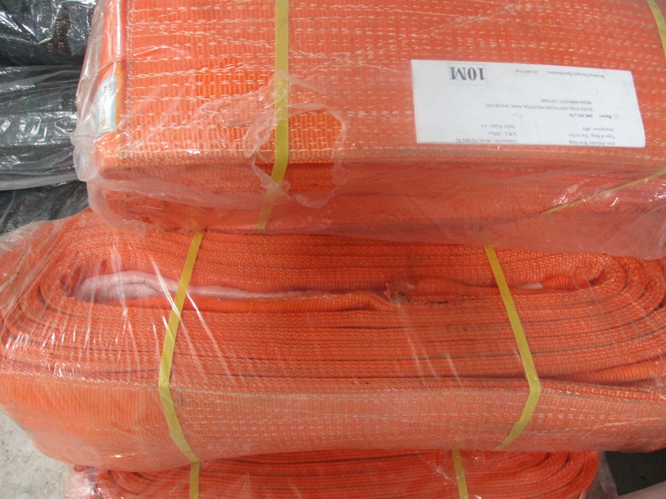 Cáp vải Trung Quốc bản tròn 20 tấn, Cáp vải Trung Quốc, Cáp vải, Cáp vải Trung Quốc bản tròn, cáp cẩu vải, cáp vải bản dẹt Trung Quốc, cáp vải bản dẹt
