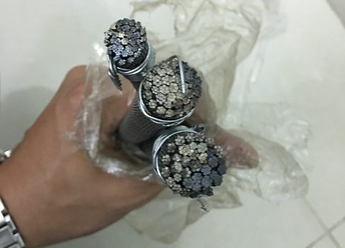 CÁP CHỐNG XOẮN, cáp chống xoắn mạ dầu, cáp chống xoắn mạ kẽm, Cáp chống xoắn 35×7, Cáp chống xoắn 19x7