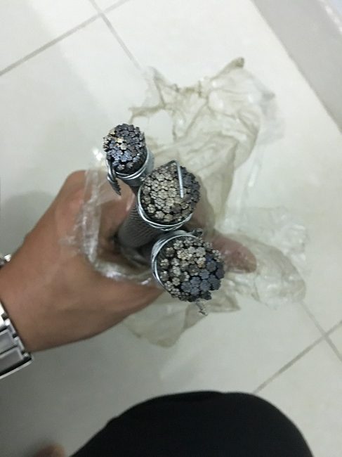 CÁP CHỐNG XOẮN, cáp chống xoắn mạ dầu, cáp chống xoắn mạ kẽm, Cáp chống xoắn 35×7, Cáp chống xoắn 19x7