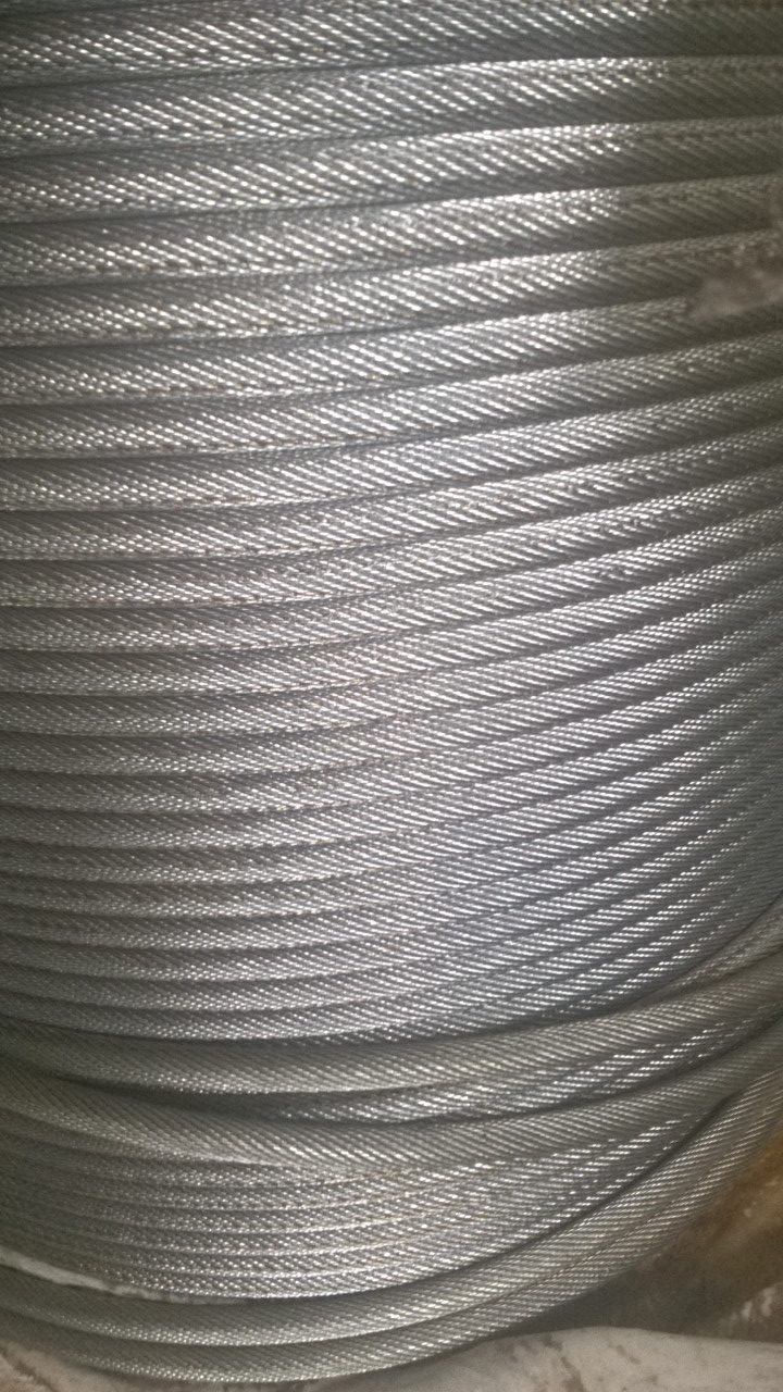 CÁP CHỐNG XOẮN, cáp chống xoắn mạ dầu, cáp chống xoắn mạ kẽm, Cáp chống xoắn 35×7, Cáp chống xoắn 19x7