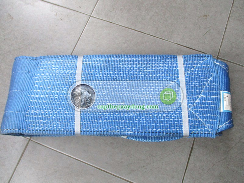 Dây cáp bẹ, Ưu điểm của dây cáp bẹ, Đặc điểm dây cáp bẹ, công ty TNHH Lê Hà Vina, Lê Hà Vina, Cáp bẹ cẩu hàng, cáp vải