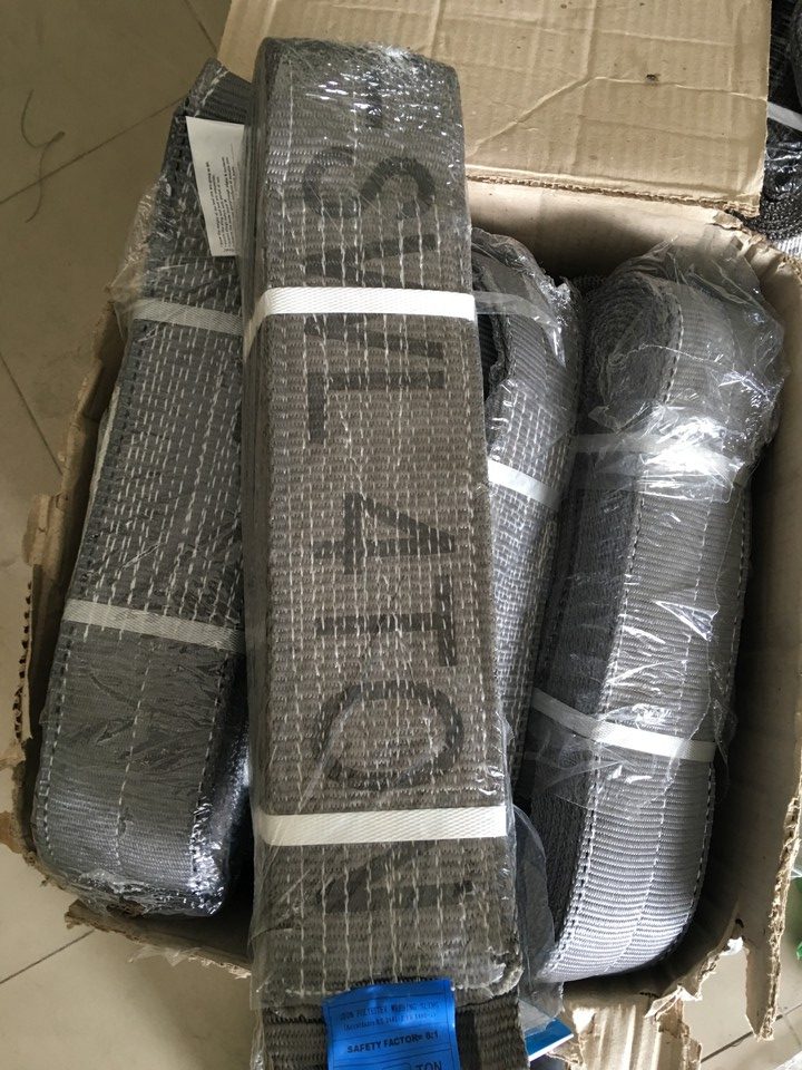 Dây cáp vải Hàn Quốc, Cáp vải Hàn Quốc, Sử dụng cáp vải Hàn Quốc, Cáp cẩu hàng Hàn Quốc bản dẹt, Cáp cẩu hàng Hàn Quốc bản tròn