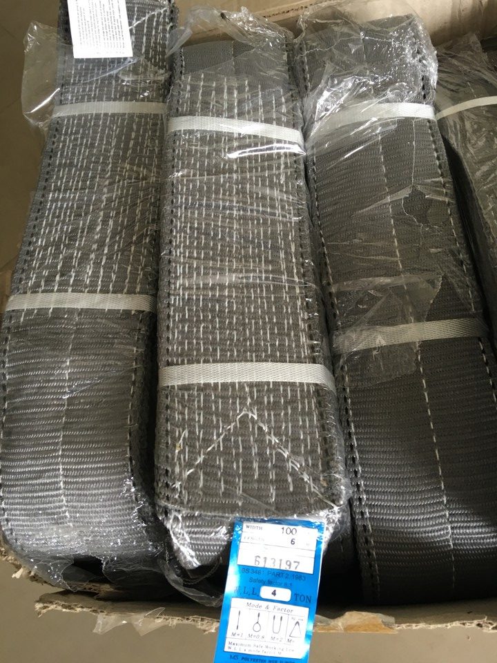 Dây cáp vải Hàn Quốc, Cáp vải Hàn Quốc, Sử dụng cáp vải Hàn Quốc, Cáp cẩu hàng Hàn Quốc bản dẹt, Cáp cẩu hàng Hàn Quốc bản tròn