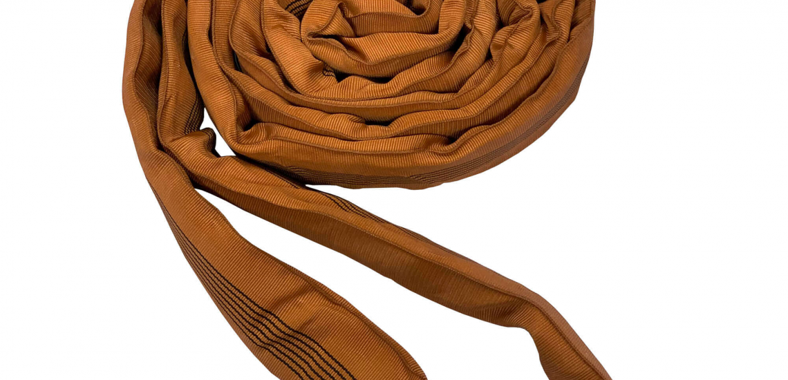 Cáp cẩu vải, Cáp vải bản tròn 6 tấn, Cáp vải nâng hàng chuyên dụng, Dây cáp vải cẩu hàng