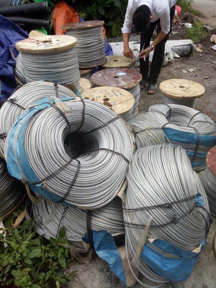 Cáp bọc nhựa 3mm, Địa chỉ bán cáp chất lượng, Địa chỉ cung cấp cáp bọc nhựa, Lớp vỏ nhựa bao bọc, Dây cáp bọc nhựa