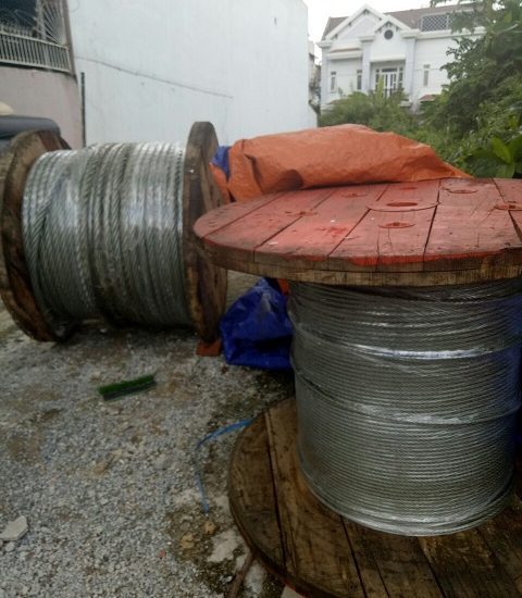 Dây thép mạ kẽm, Cáp mạ kẽm chính hãng, Cáp mạ kẽm độ bền cao, Cáp mạ kẽm, bấm chì sợi cáp,