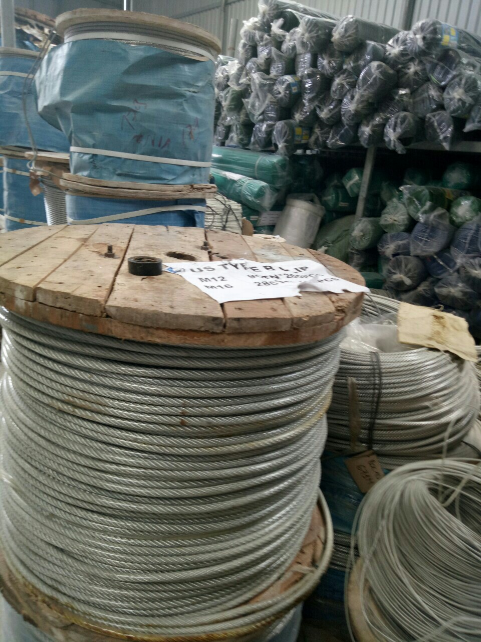 Cáp bọc nhựa D6, Cáp lụa bọc nhựa D6, Dây cáp bọc nhựa, Cáp bọc nhựa phi 6, Cáp lụa bọc nhựa