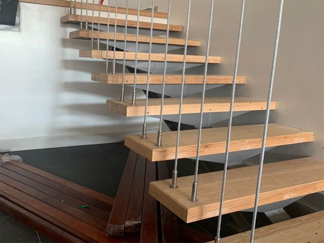 Cáp treo, Cấu tạo của dây cáp treo cầu thang, Cầu thang cáp treo, Cầu thang dây cáp, Dây cáp treo cầu thang, Dây cáp treo thẳng đứng