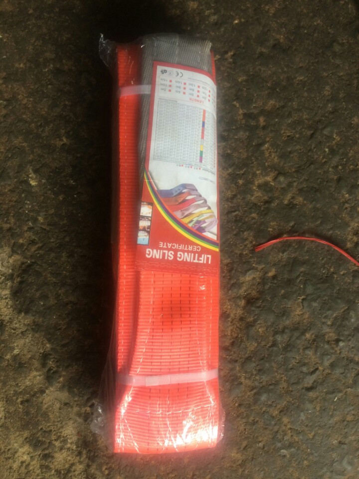 Cáp vải Trung Quốc bản dẹt 5 tấn, Cáp vải cẩu hàng, Cáp vải cẩu hàng bản dẹt, Cáp cẩu hàng Trung Quốc, Cáp vải cẩu hàng 5 tấn