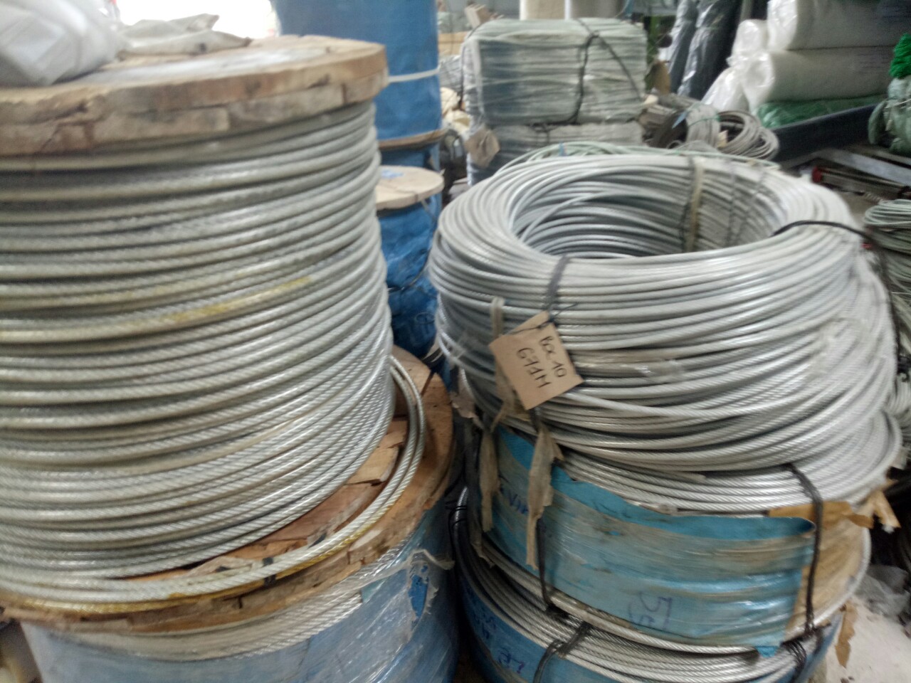 Cáp bọc nhựa, Cáp bọc nhựa 3mm, Dây cáp bọc nhựa phi 3, Dây cáp chất lượng cao, Giá cáp bọc nhựa 3mm