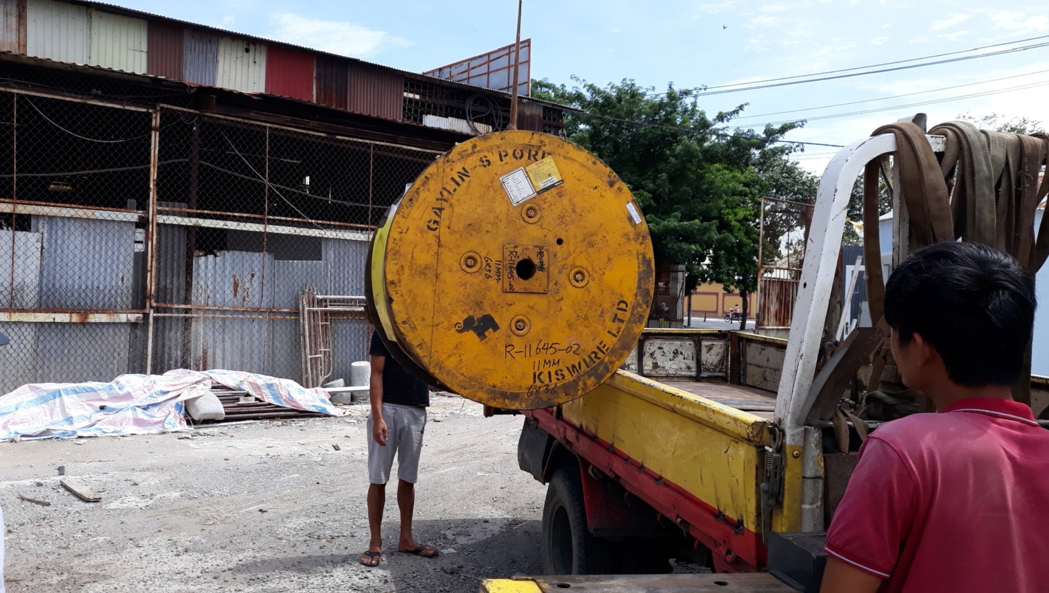 Cáp cẩu trục, Cáp thép, Cáp thép lõi bố, Cáp thép lõi bố phổ biến, Cáp thép lõi đay, Dây cáp cẩu