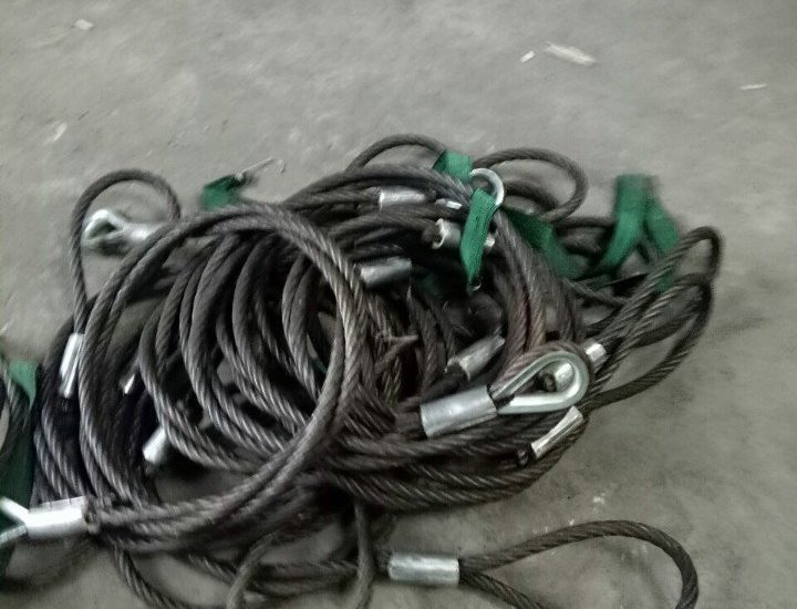 Cáp bấm chì, Sling cáp thép, Cáp thép bấm chì, Cáp bấm chì và sling cáp thép, Sử dụng sling cáp thép, Sử dụng cáp thép
