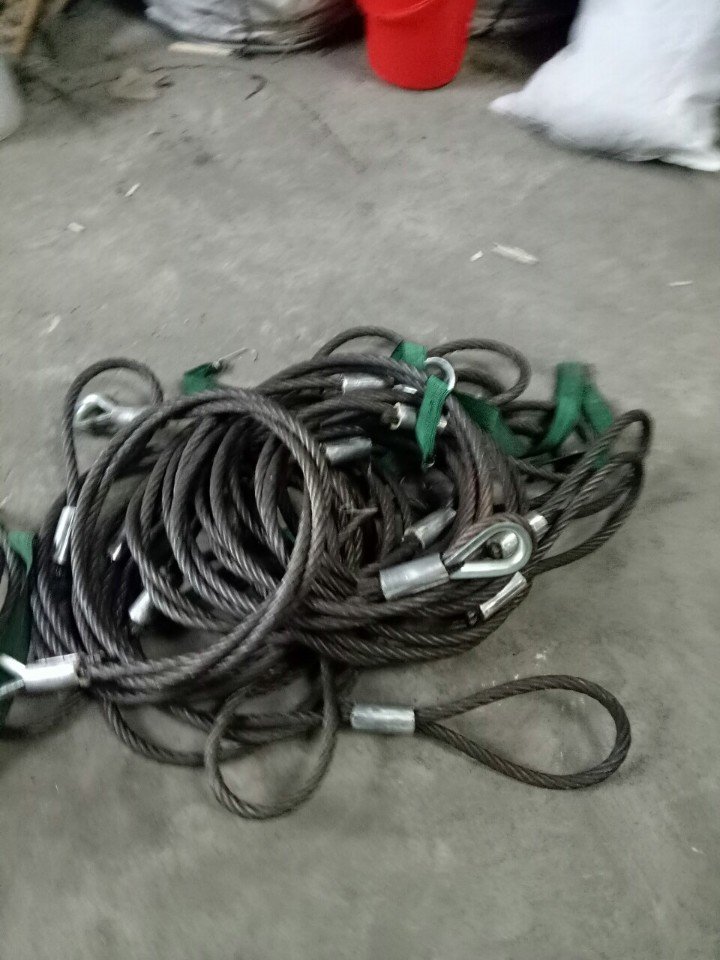 Cáp bấm chì, Sling cáp thép, Cáp thép bấm chì, Cáp bấm chì và sling cáp thép, Sử dụng sling cáp thép, Sử dụng cáp thép