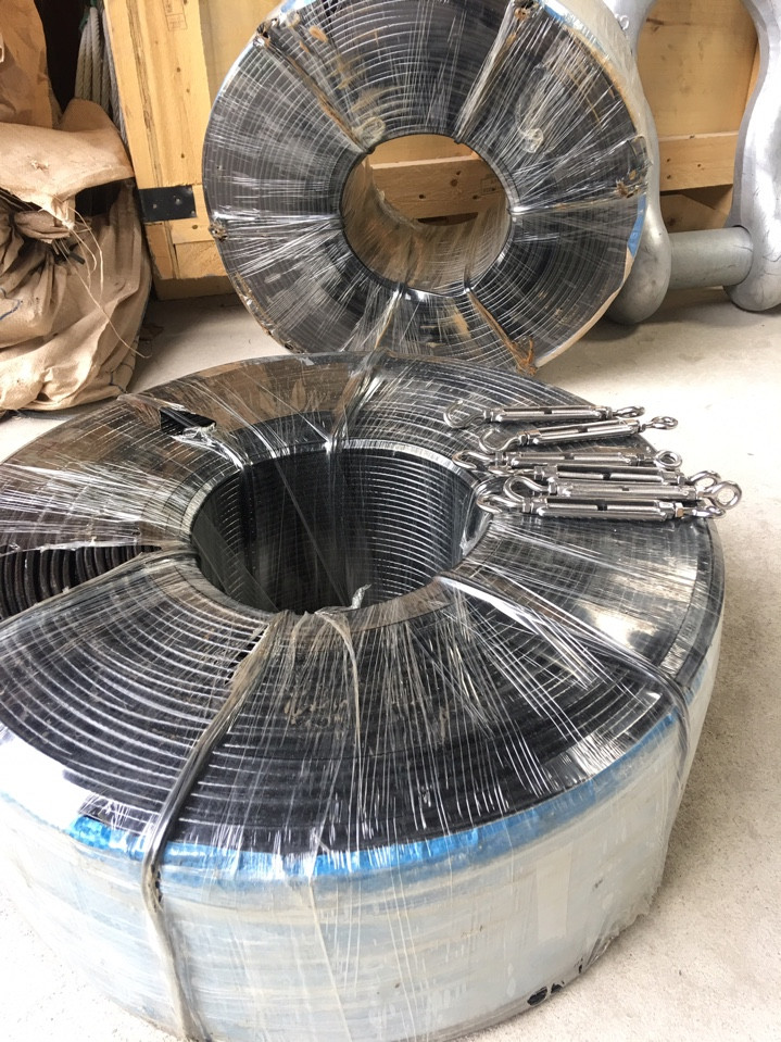 Cáp thép mạ kẽm bọc nhựa, Dây cáp thép mạ kẽm,cáp thép mạ kẽm bọc nhựa, lõi thép, Ưu điểm của cáp thép mạ kẽm bọc nhựa