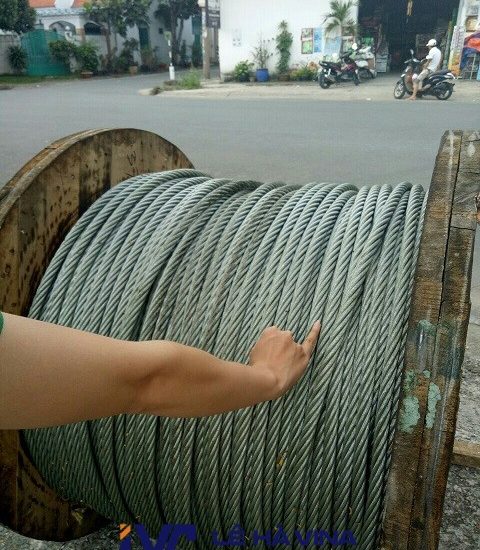 Cáp thép mạ kẽm phi 36, Cáp thép mạ kẽm phi 12, Cáp thép mạ kẽm, Địa chỉ bán cáp thép mạ kẽm, bán cáp thép giá tốt, địa chỉ cung cấp cáp thép mạ kẽm phi 36