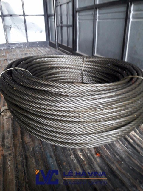 Dây cáp inox 304, Địa chỉ bán dây cáp inox 304, Cáp inox, Cáp thép 304, Cáp thép inox, Lê Hà Vina, Thép không gỉ 304