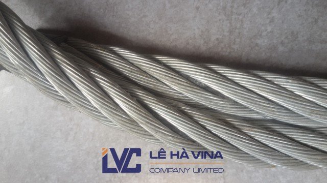 Cáp inox 304 18mm 6x36, Cáp inox 18mm 6x36 là gì, Sợi cáp, Cáp inox 304, Sản phẩm cáp inox, Cáp inox không gỉ, Địa chỉ cung cấp cáp inox, Lê Hà Vina