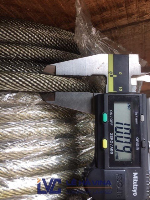 Cáp chống xoắn nhập khẩu Hàn Quốc, Cáp thép chống xoắn, Cáp chống xoắn, Sử dụng loại cáp chống xoắn, Cáp bọc nhựa của Lê Hà Vina, 