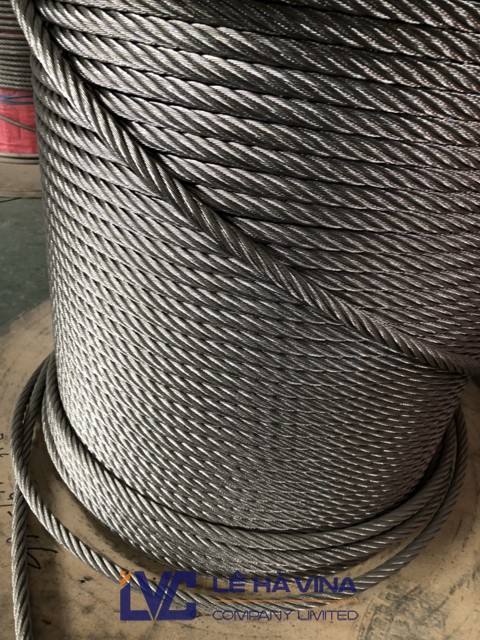 Cáp inox 10mm 6x12, Cáp inox 10mm 6x12 là gì, Cáp inox 6x12, Dây cáp, Sợi cáp
