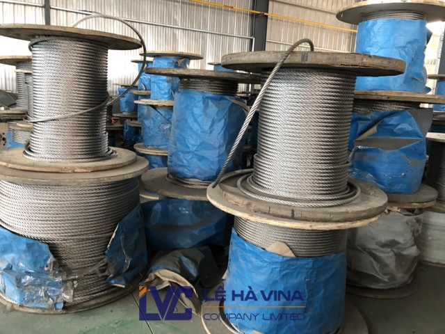 Cáp inox d20 7x19, Cáp inox D20 7x19 là gì, Dây cáp inox 20mm 7x19, Cáp inox 304 7x19 có những ưu điểm gì, Cáp inox phi 20, Lê Hà Vina