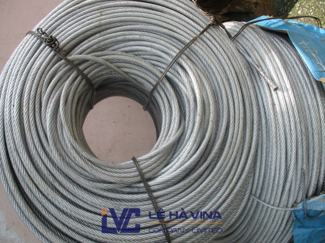 Cáp thép mạ kẽm bọc nhựa 14mm, Cáp thép mạ kẽm bọc nhựa 14mm là gì, Nhựa PVC, Cáp thép mạ kẽm bọc nhựa, Dây cáp thép bọc nhựa 14mm