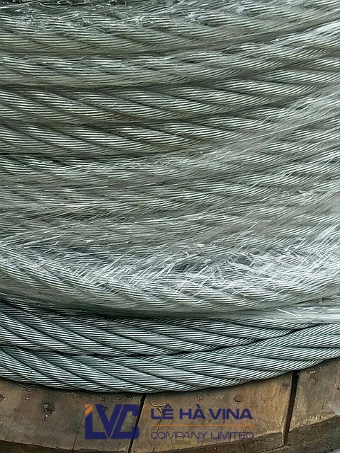 Cáp giằng bằng thép mạ kẽm D12, Cáp giằng bằng thép mạ kẽm D12 là gì, Cáp giằng bằng thép mạ kẽm D12, Cáp lụa mạ kẽm D12, Dây cáp lụa mạ kẽm d12, mua cáp giằng mạ kẽm d12, Lê Hà Vina