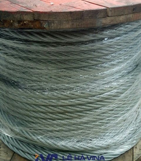 Mua dây cáp thép mạ kẽm để làm gì, Dây cáp thép mạ kẽm, Cáp thép mạ kẽm là gì, Thép cacbon chất lượng, Cáp thép mạ kẽm, Công ty TNHH Lê Hà Vina, Địa chỉ cung cấp cáp thép