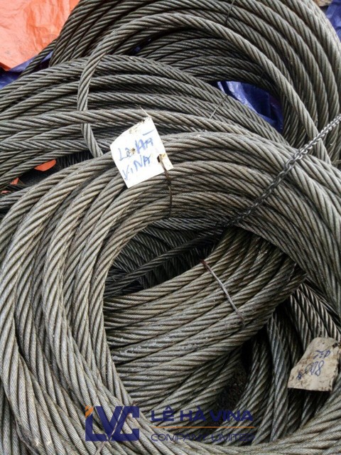 Cáp thép Hàn Quốc, Cáp thép Hàn Quốc là gì, Công ty TNHH Lê Hà Vina, Cáp thép mạ kẽm, Cáp thép không mạ, Cáp thép chống xoắn, Cáp lõi thép, Cáp lõi đay, Địa chỉ cung cấp cáp Hàn Quốc