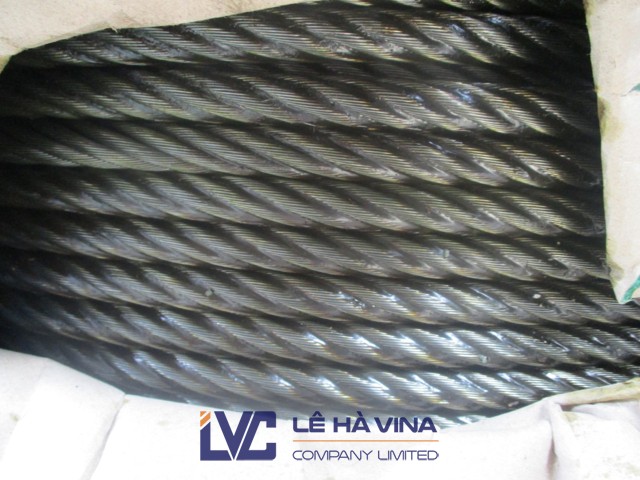Cáp thép Hàn Quốc 6x36 IWRC nhập khẩu Hàn Quốc, Cáp nhập khẩu Hàn Quốc, Cáp thép Hàn Quốc, Dây cáp Hàn Quốc, Lê Hà Vina