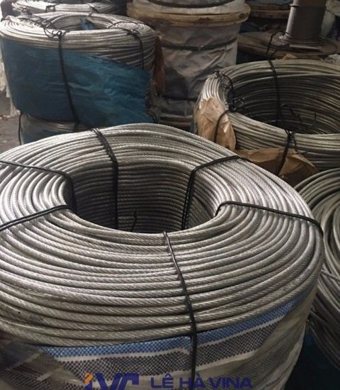 Cáp bọc nhựa D12, Cáp thép bọc nhựa, Cáp thép, Công ty TNHH Lê Hà Vina, sử dụng cáp thép bọc nhựa, Cáp bọc nhựa