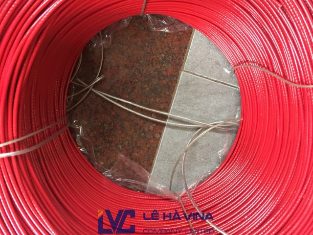 Cáp bọc nhựa, Cáp bọc nhựa 150m, Công ty TNHH Lê Hà Vina, Lưới sân bóng, Mua cáp nhựa