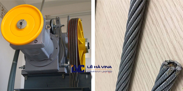 Cáp 6*36 Hàn Quốc, Cáp Hàn Quốc, Cáp tải thang máy 8*19, Công ty cung cấp cáp tải thang máy, Công ty TNHH  Lê Hà Vina, Mua cáp tải thang máy