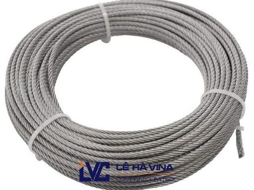 Cáp lụa 4mm, Lê Hà Vina, Nhựa cao cấp PVC, Lõi cáp, Cáp lụa, Công ty Lê Hà Vina, Lê Hà Vina