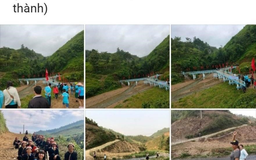 Công ty Lê Hà Vina, xây cầu tình nguyện, cầu chữ Y, Cây cầu, từ thiện Vòng Tay Việt Nam