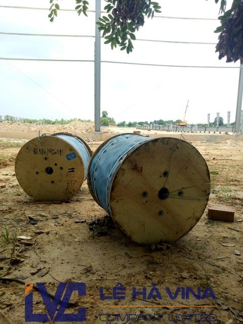 Cáp thép lõi bố D15, Cáp thép lõi bố, cáp thép lõi bố D15 6x 12FC, công ty Lê Hà Vina, dây cáp nâng hạ, Sử dụng cáp thép lõi bố, cáp kéo neo tàu, cáp kéo trong giàn khoan