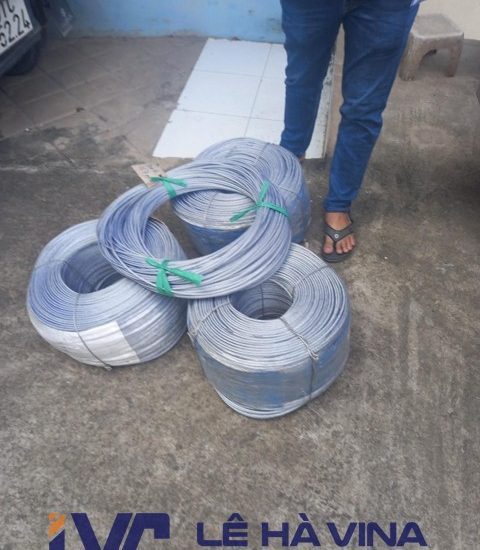 Cáp bọc 6 lõi, Công ty Lê Hà Vina, Cáp lụa bọc nhựa, Sử dụng cáp bọc nhựa, đơn vị cung cấp cáp lụa bọc nhựa , cáp lụa bọc nhựa phi 6, Cáp thép bọc nhựa, mạ kẽm điện phân cực, Cấu tạo cáp lụa bọc nhựa 6x 7FC