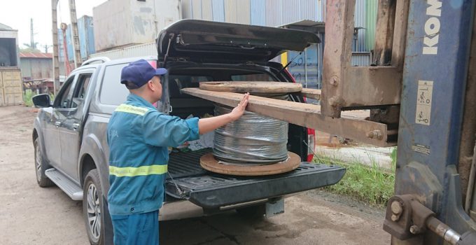 Công ty Lê Hà Vina, cáp thép, bán cáp thép, cáp thép chống xoắn, cáp chống xoắn Hàn Quốc, cáp chống xoắn 35x7, cáp chống xoắn 14mm, cáp chống xoắn làm cẩu trục, công ty Lilana, Công ty kinh sắt thép,