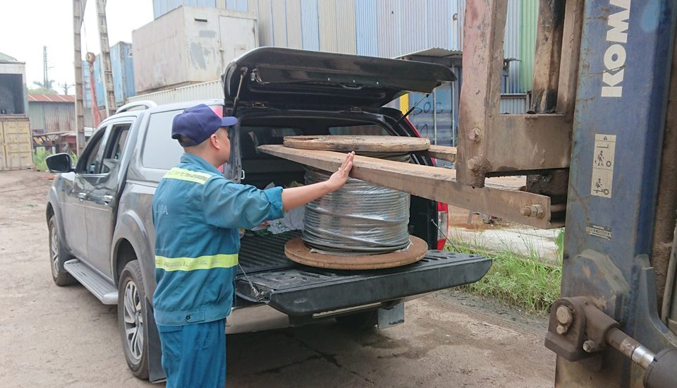 Công ty Lê Hà Vina, cáp thép, bán cáp thép, cáp thép chống xoắn, cáp chống xoắn Hàn Quốc, cáp chống xoắn 35x7, cáp chống xoắn 14mm, cáp chống xoắn làm cẩu trục, công ty Lilana, Công ty kinh sắt thép,